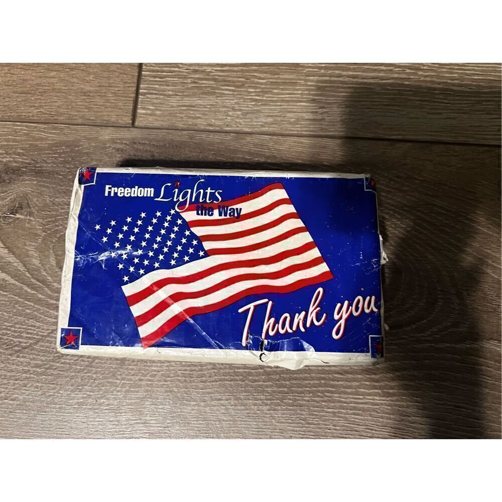 DD Bean & Son Vintage Match Books Box of 50  Freedom Lights the Way Original Box